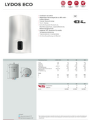 Ariston Lydos Eco 80