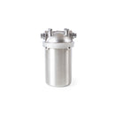 Trinkwasserfilter Untertisch Komplett-Set aus Edelstahl